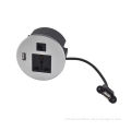 Desktop Data Power Outlet Grommet ，flush Mounted Network Tabletop Socket